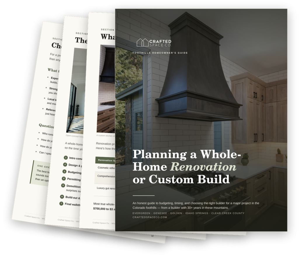 Crafted Space Co. –Whole-home Renovation Planning Guide